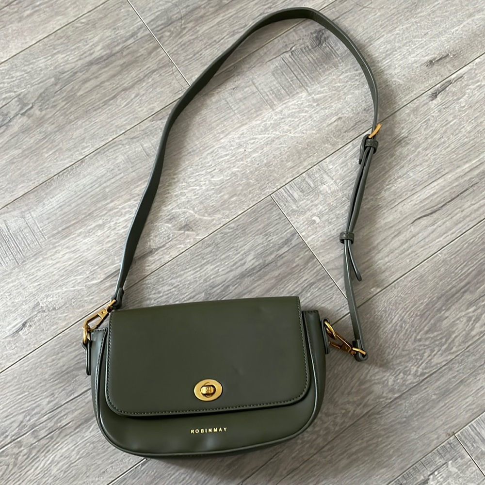 Robinmay green crossbody bag